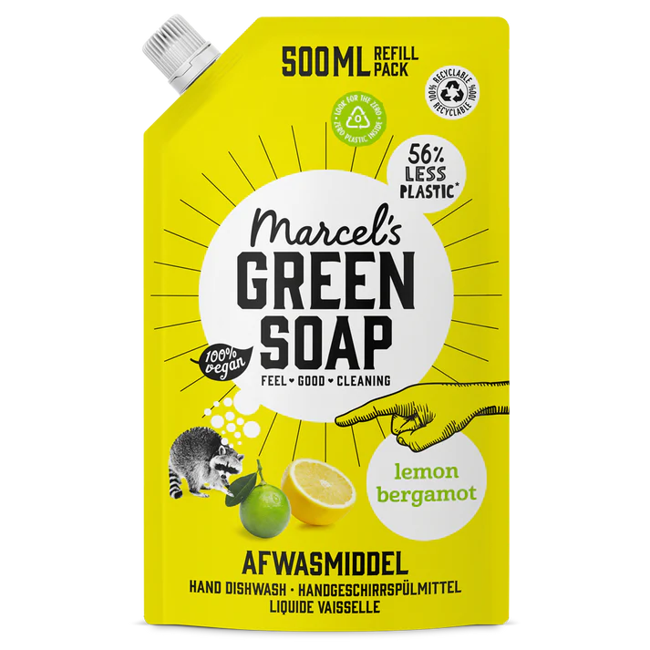 Afwasmiddel Refill Citroen & Bergamot